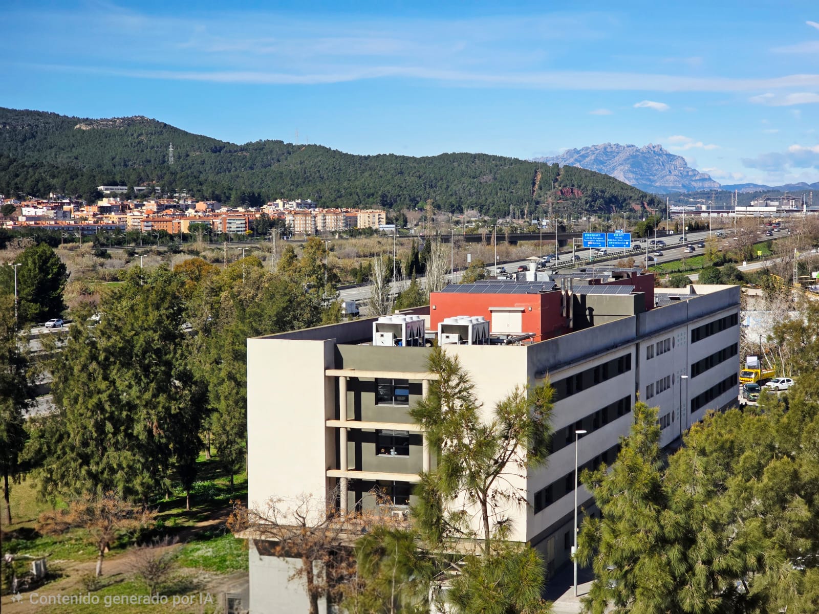 Estupendo Ático con vistas panorámicas en Molins de Rei .  