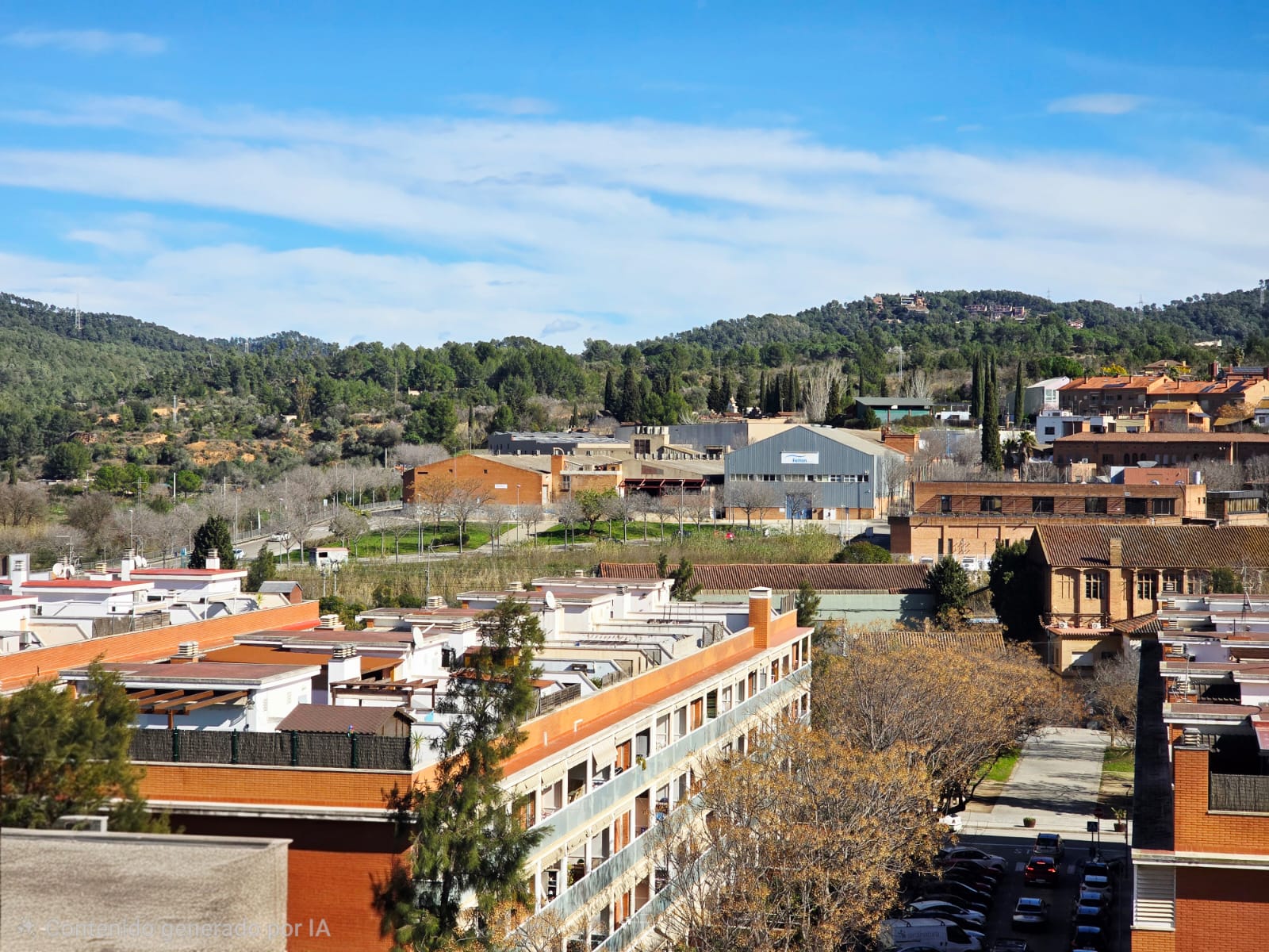 Estupendo Ático con vistas panorámicas en Molins de Rei .  
